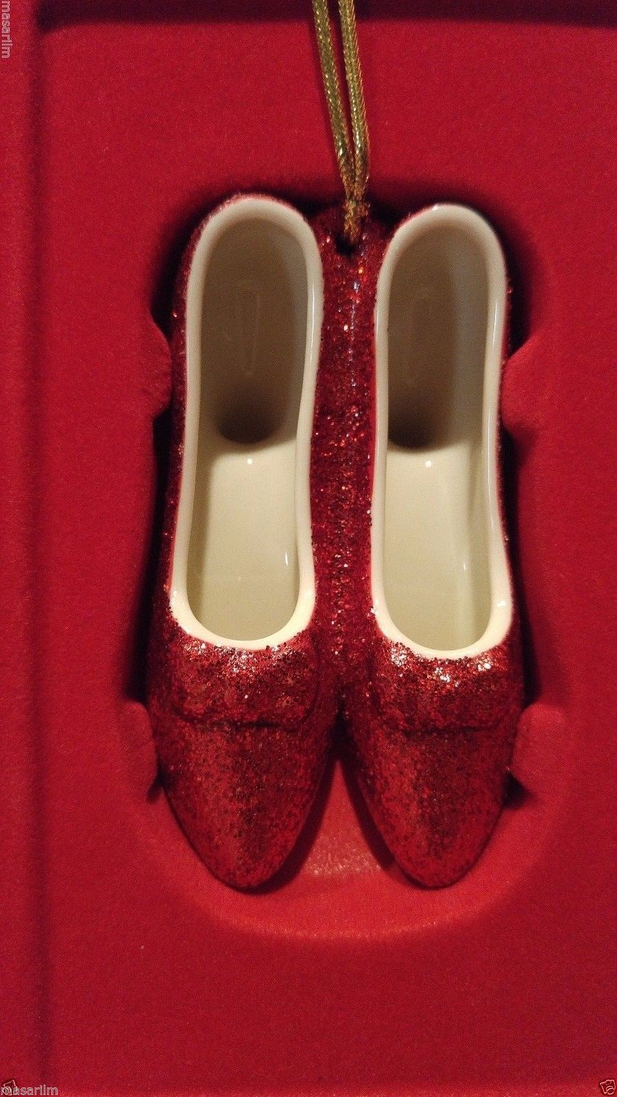 Lenox Wizard Of Oz Ruby Slippers Ornament Magical Shoes No Place Like Home NEW2