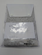 Sferra Catella Grey Euro Sham Squares Cotton Sateen Jacquard Soft Italy NEW17