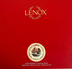 Lenox 2025 Holiday Collector Plate Night Snow Horse Drawn Carriage Bridge LE NEW8