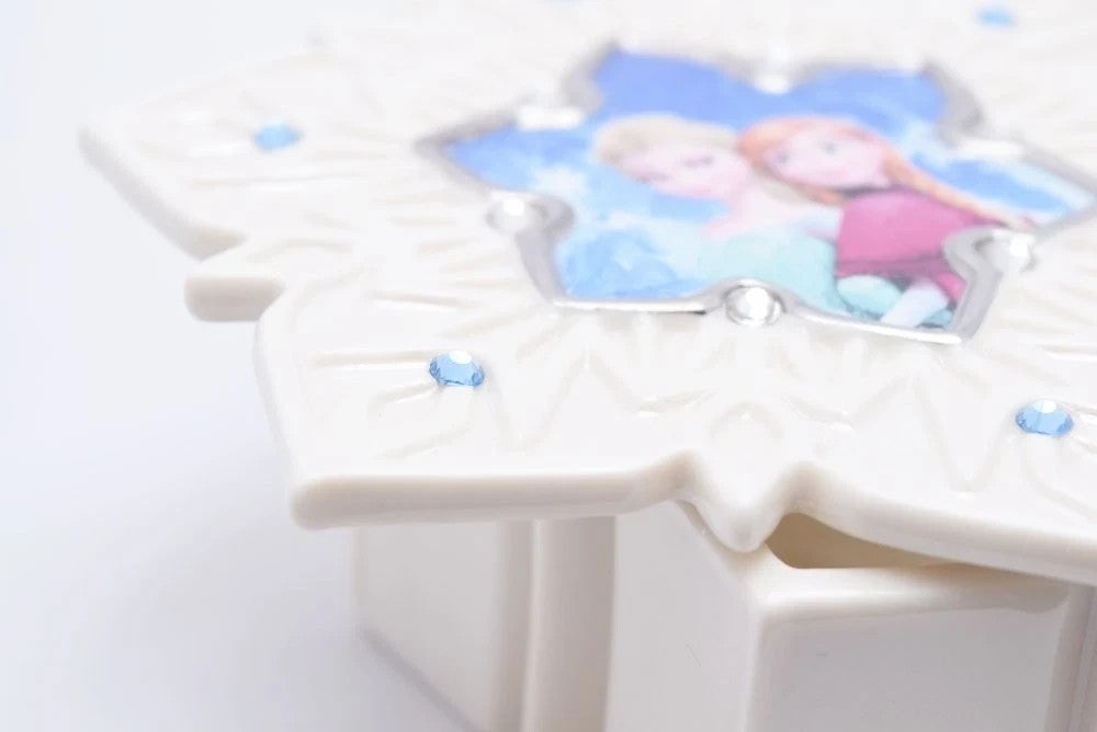 Lenox Disney Frozen Elsa & Anna Sisters Treasure Box Snowflake Crystals Gift NEW9