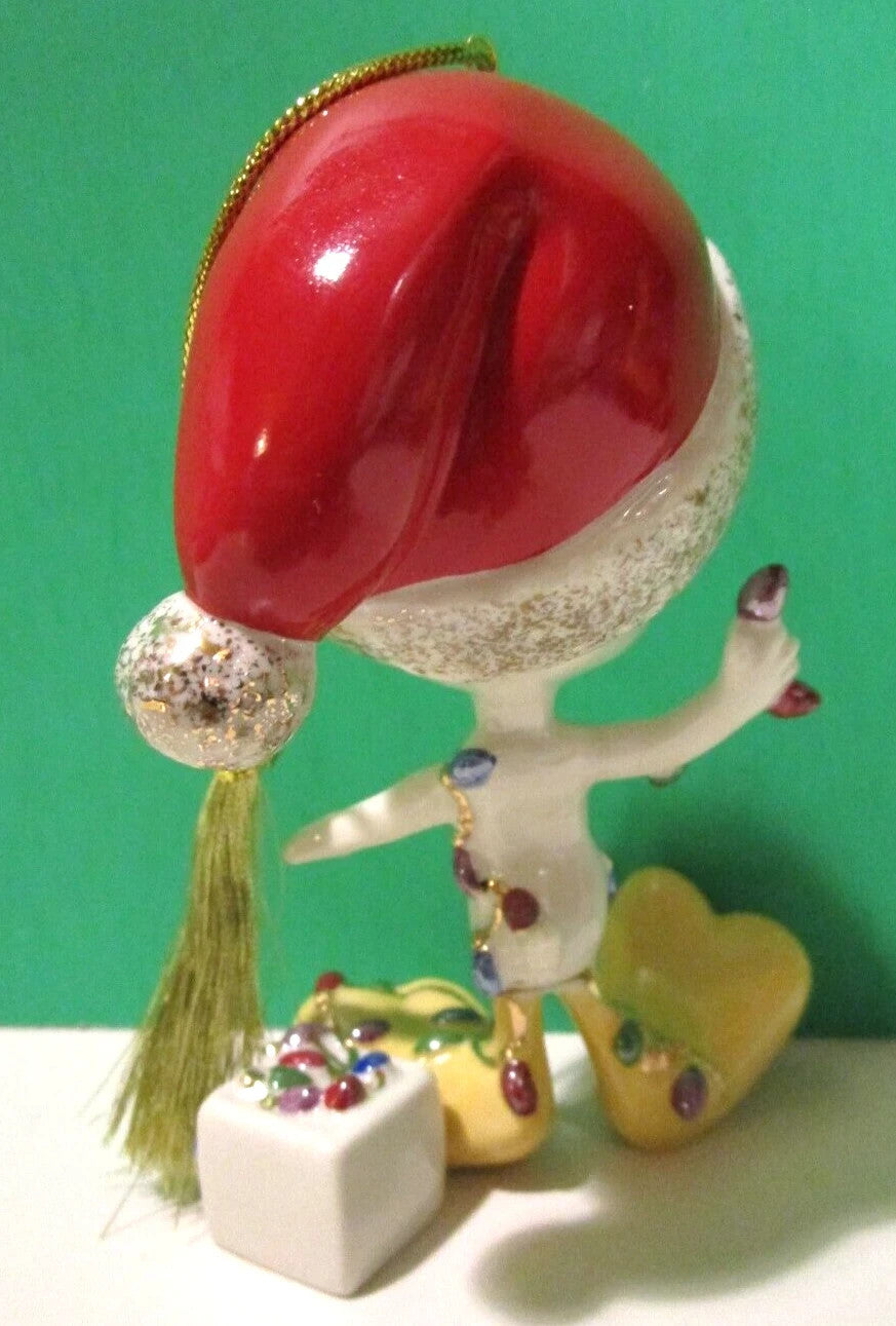 Lenox Tweety  Bird All Tangled Up  Figurine Ornament Looney Tunes Christmas NEW2