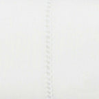 Sferra Matteo White King Sheet Set 4PC 100% Cotton Sateen Hemstitch Italy NEW6