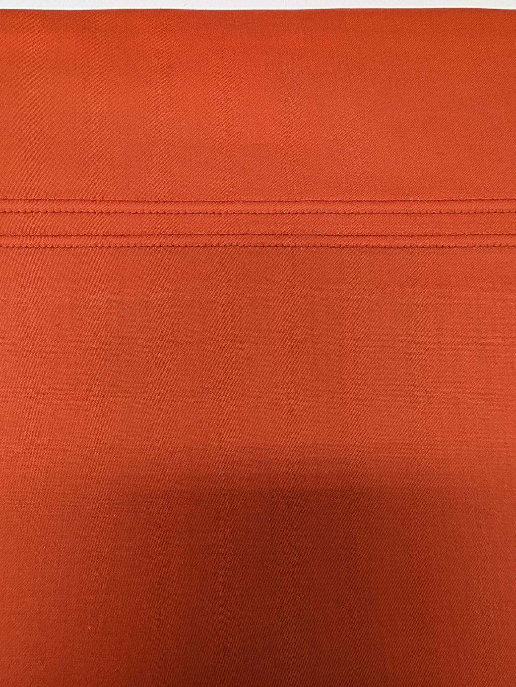 Yves Delorme Triomphe Orange Queen Sheet Set 4PC 100% Egyptian Cotton Sateen NEW15