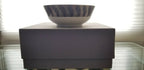 Lenox Wainwright Nut Bowl Candy Dish Onyx Tempio Luna Hand Made Platinum USA NEW3