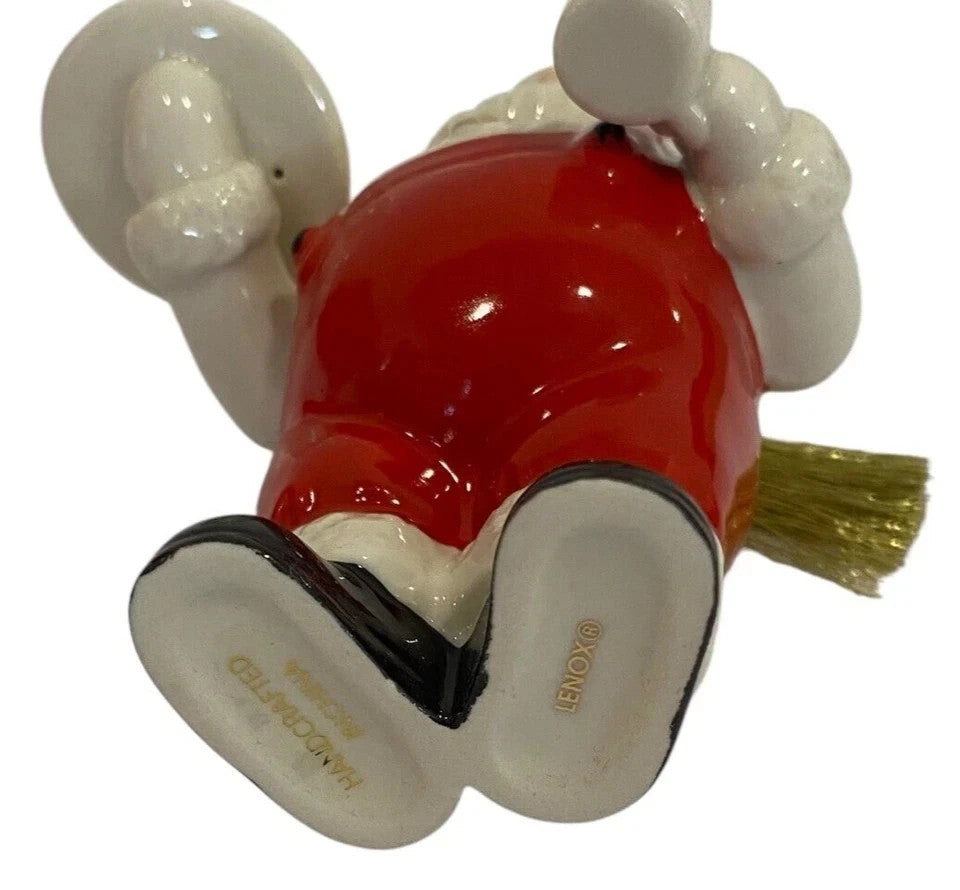 Lenox 2017 Santa Figurine Ornament Annual Cookies For Claus Cocoa Christmas NEW4