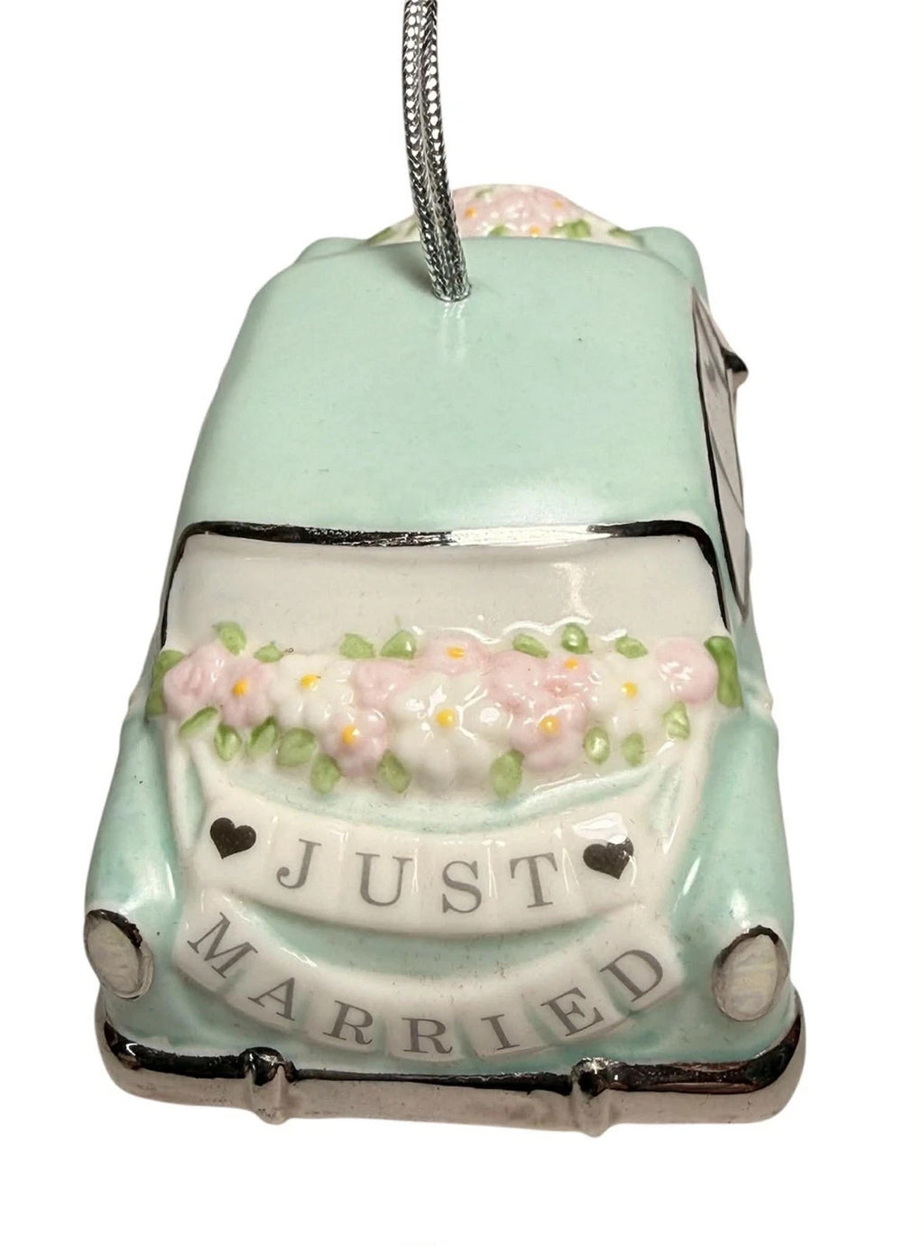 Lenox 2020 Wedding Car Ornament Just Married Honeymoon Retro Gift Christmas NEW4