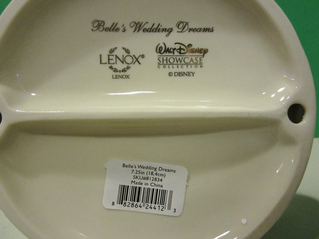 Lenox Disney Belle's Wedding Dreams Figurine Cake Topper Beauty & The Beast  NEW6