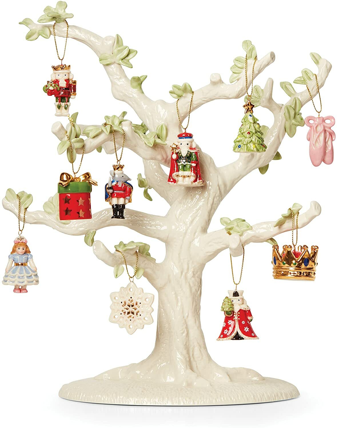 Lenox Nutcracker Ballet Miniature Tree Ornaments Set Of 10 Christmas Clara NEW3
