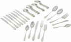 Gorham Studio 45 Piece Flatware Set Service for 8 Stainless Steel 18/10 Gift NEW0