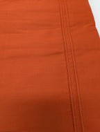 Yves Delorme Triomphe Orange King Duvet Set 3PC 100% Egyptian Cotton Sateen NEW17