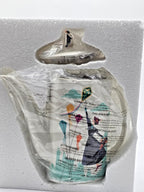 Lenox Disney Mary Poppins  Returns Teapot & Lid Kite Umbrella Penguin 1.5 QT NEW4