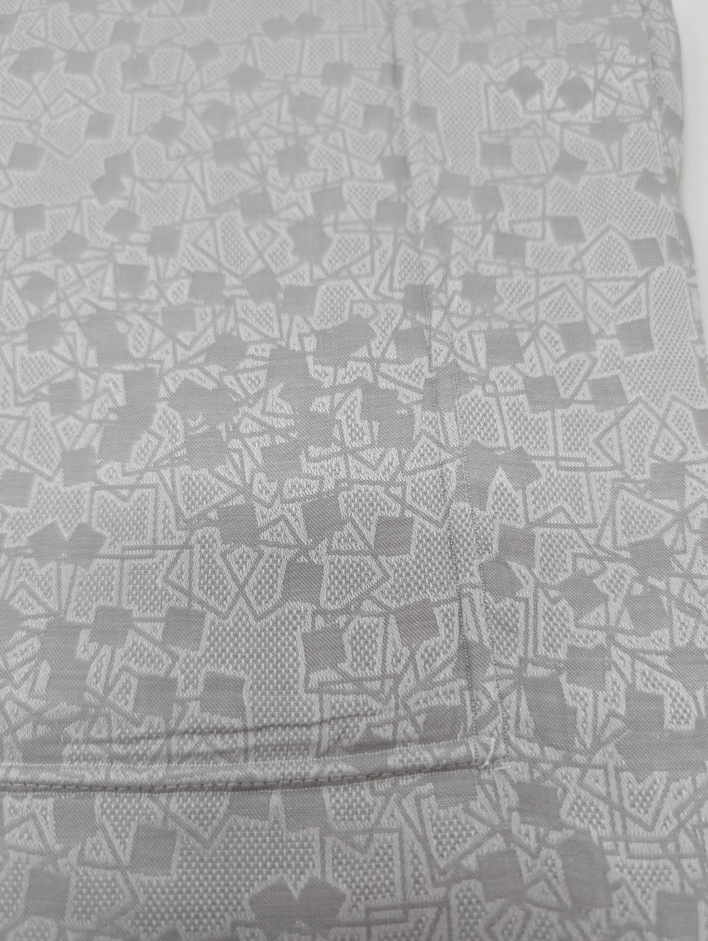 Sferra Catella Grey Euro Sham Pair Squares Cotton Sateen Jacquard Italy NEW16