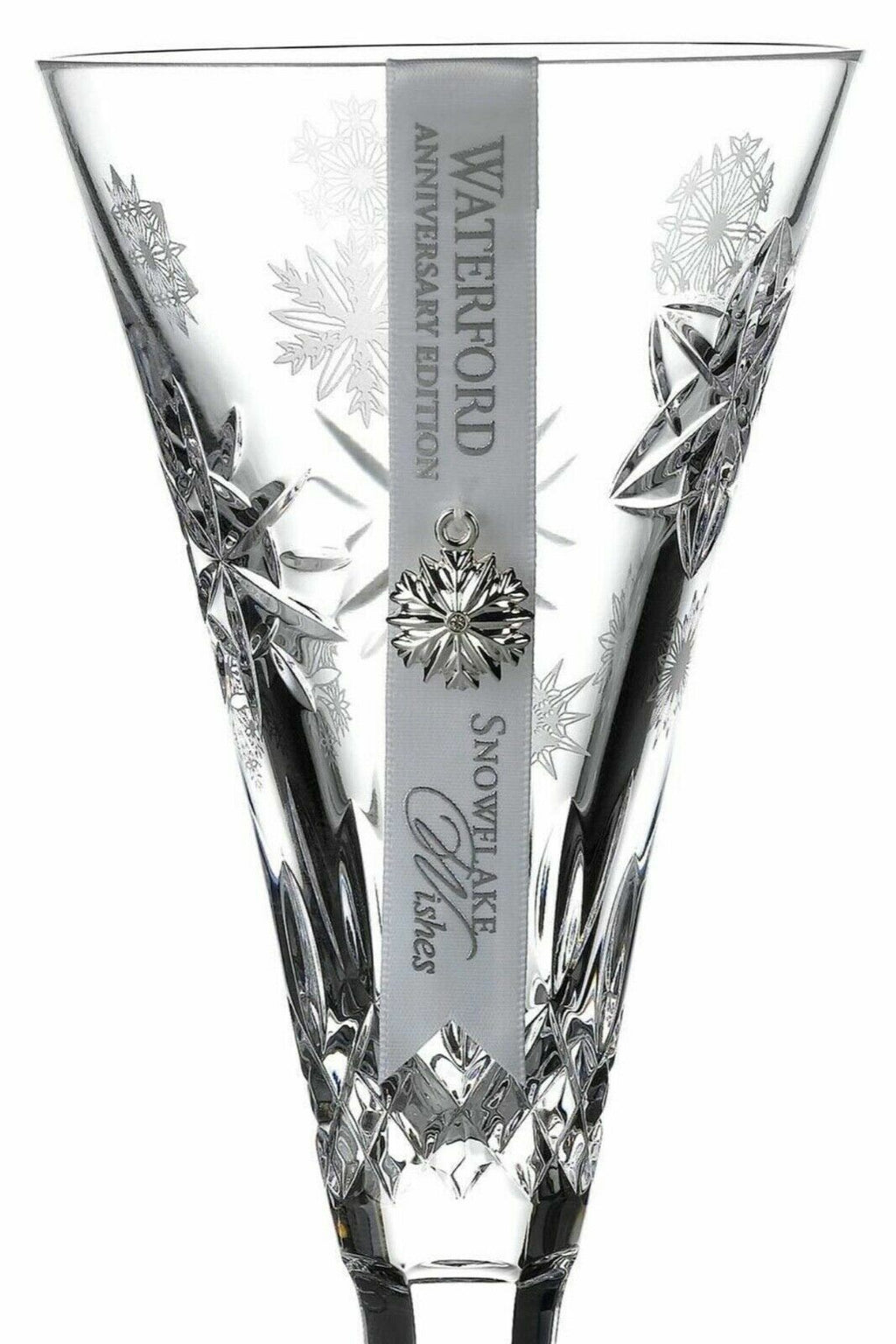 Waterford Crystal 2020 Snowflake Wishes Love Flute 10th Ed #1055481 NEW IN BOX1