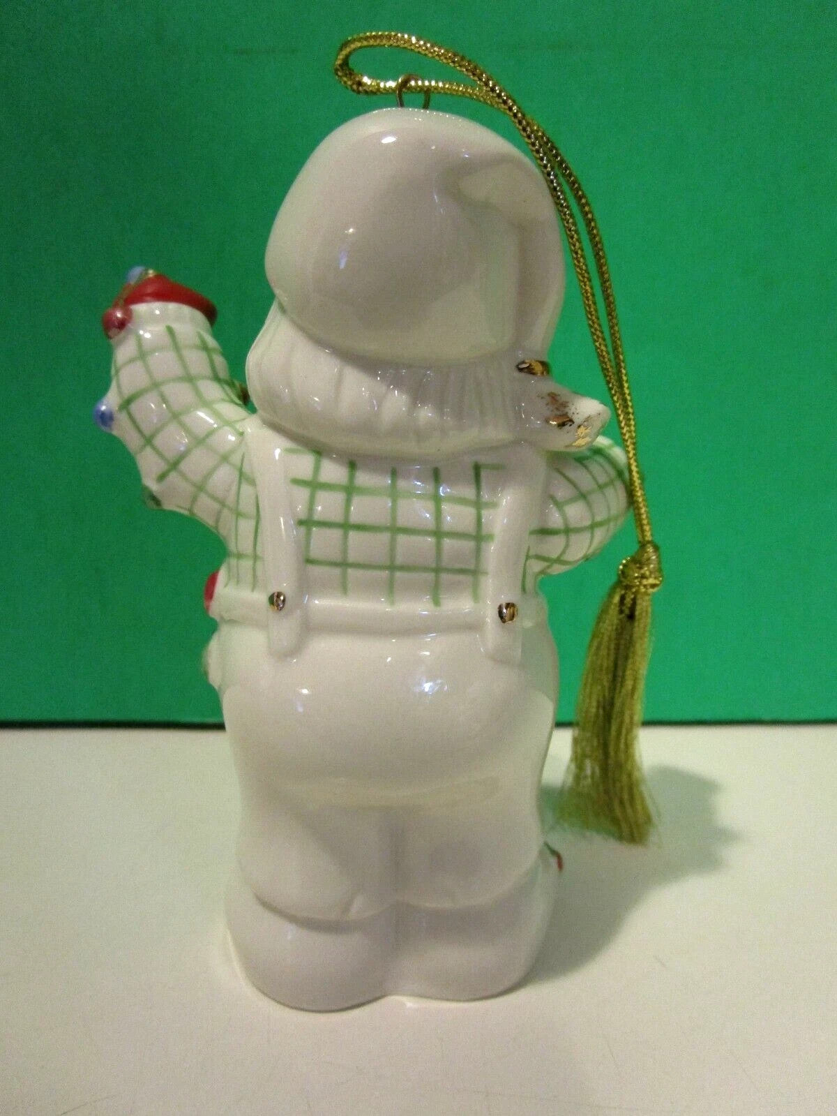 Lenox 2016 Annual Santa Figurine Ornament Santa's Tree Lights Christmas NEW3