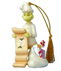 Lenox The Grinch's List Ornament Figurine Ornament Dr Seuss Toys Christmas NEW0