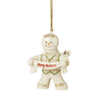 Lenox 2013 Gingerbread Man Ornament Figurine Annual Good Tidings Christmas NEW3