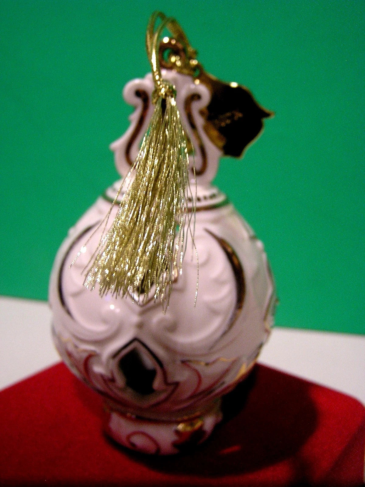 Lenox 2017 Ivory Spire Pierced Ornament Annual Gold Accents Christmas Gift NEW5
