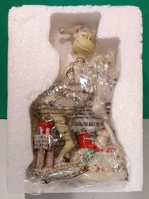 Lenox Grinch's Wagon Of Christmas Wonder Figurine How Stole Dr Seuss Gift NEW5