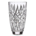 Lenox Irish Spring Crystal Mackenna Flower Vase 10" Diamond Cut Ireland Gift NEW0