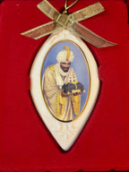 Blackshear Wiseman King Melchior Ornament With Gold Ebony Lenox Christmas LE NEW3