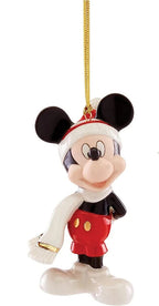 Lenox Disney Mickey & Minnie Winter Fun Figurine Ornament No Date Christmas NEW8