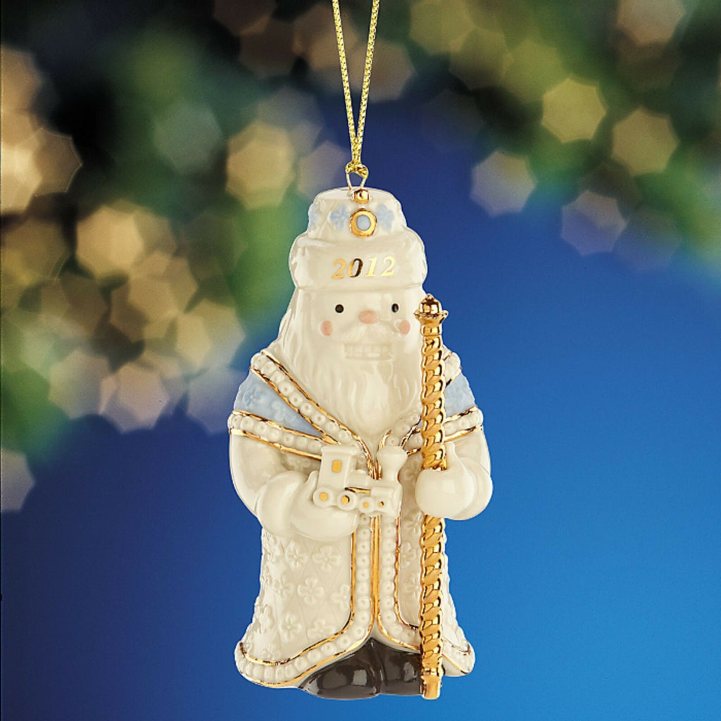 Lenox 2012 Imperial Czar Nutcracker Figurine Ornament Annual Russian Train NEW1