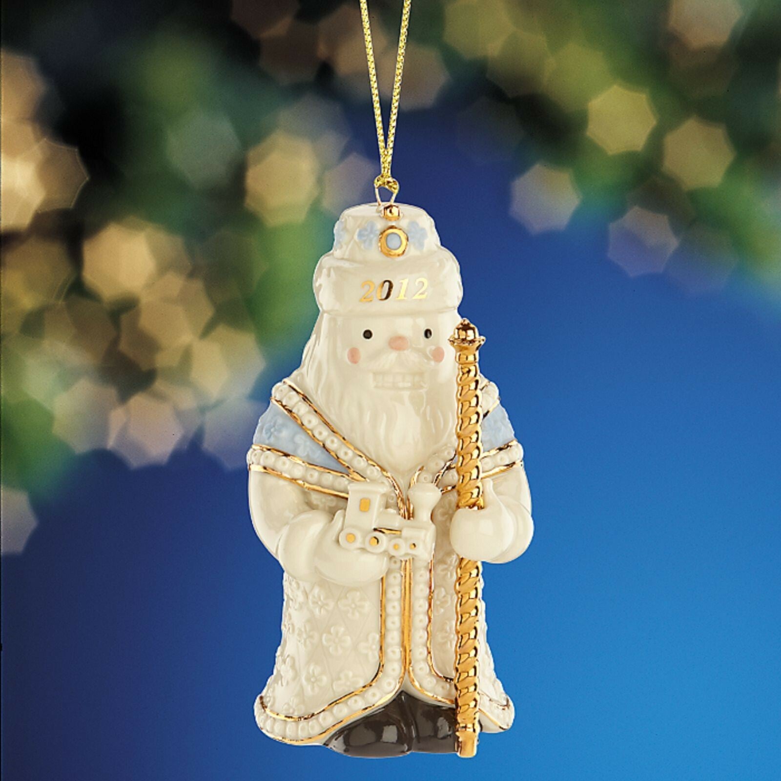 Lenox 2012 Imperial Czar Nutcracker Figurine Ornament Annual Russian Train NEW1