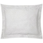 Sferra Catella Grey Euro Sham Squares Cotton Sateen Jacquard Soft Italy NEW4