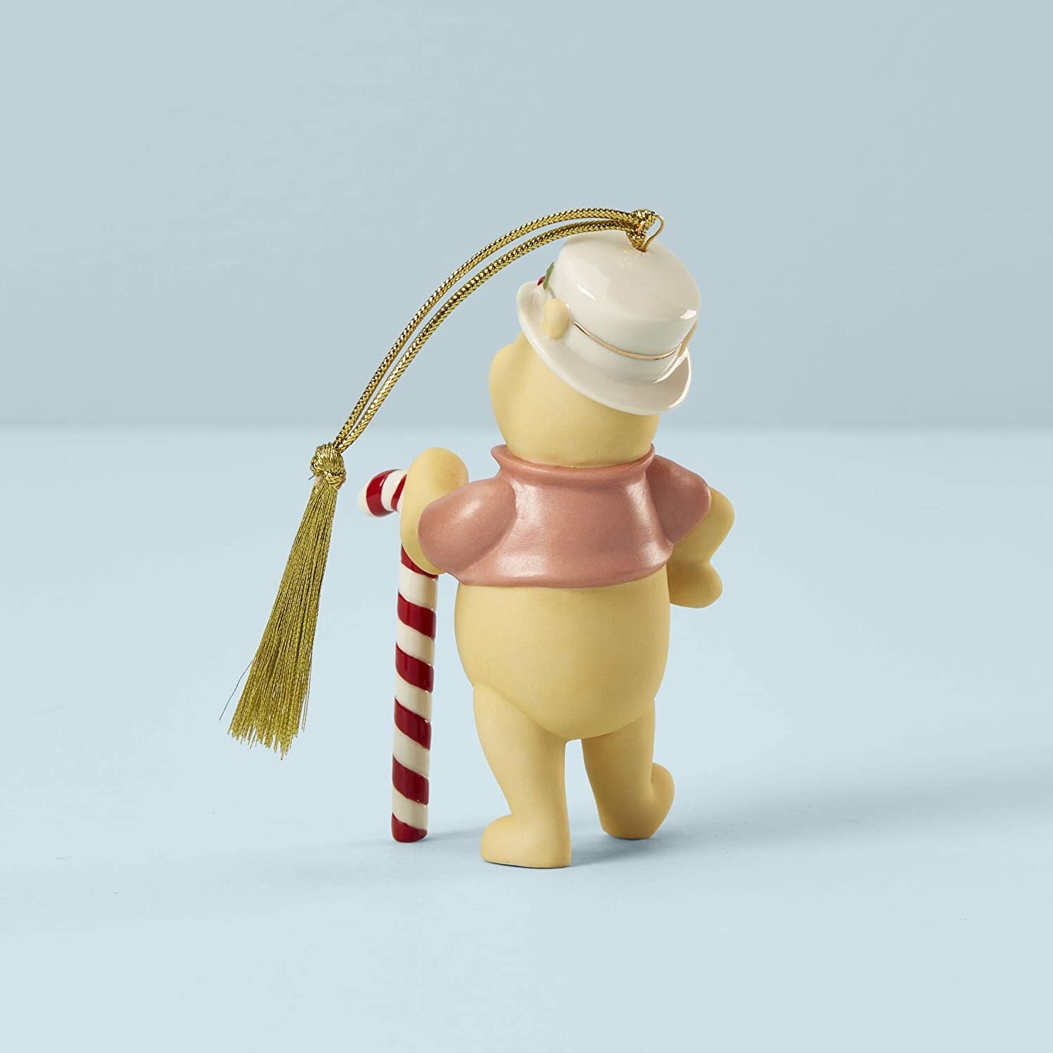 Lenox Disney 2020 Winnie The Pooh Figurine Ornament Christmas Cheer Cane NEW3