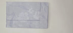 Sferra Lizana Blue Standard Shams Pair Floral Cotton Sateen Jacquard Italy NEW8