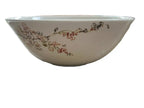 Lenox Chirp White Large Serving Bowl Round Floral Blossoming Branch 9.5" USA NEW2