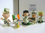 Lenox Peanuts St Patrick's Day Parade Figurines Irish Charlie Brown Snoopy NEW3