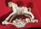 Lenox 2025 Rocking Horse Ornament Baby's 1st Christmas First Gift Vintage NEW4