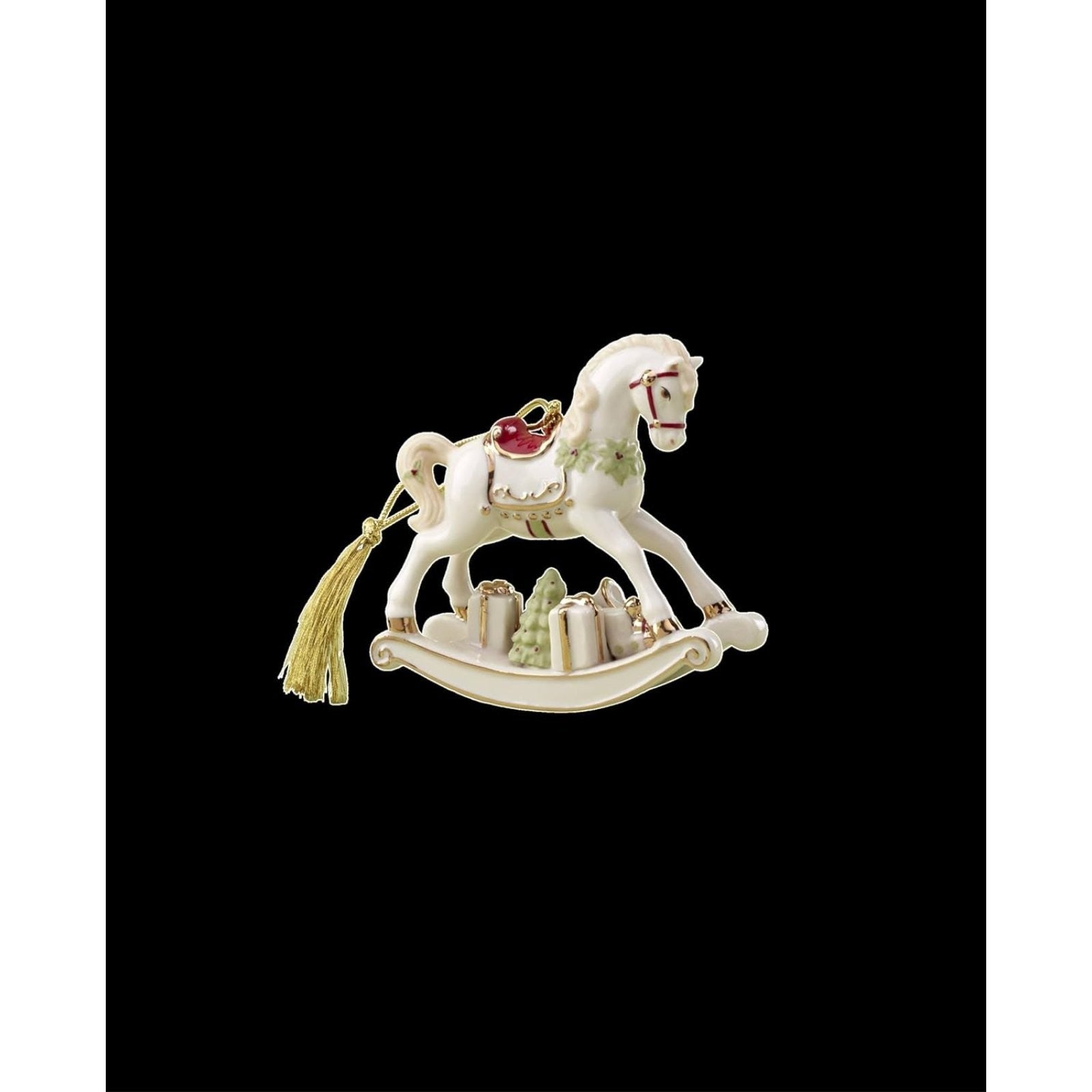 Lenox 2024 Rocking Horse Ornament Baby's 1st Christmas First Gift Vintage NEW5