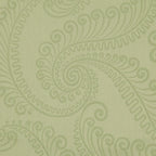Sferra Tasso Leaf King Sham Green 100% Egyptian Cotton Jacquard Sateen Italy NEW3