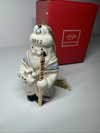 Lenox 2012 Imperial Czar Nutcracker Figurine Ornament Annual Russian Train NEW5
