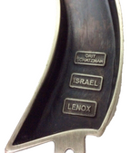 Lenox Mezuzah Case Blue Brilliance Swarovski Crystals Orit Schatzman Israel NEW7