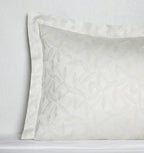 Sferra Terracina Slate Standard Sham Floral Cotton Sateen Jacquard Italy NEW1