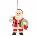 Lenox 2015 Santa Figurine Ornament Annual Lighting The Way Lantern Christmas NEW0