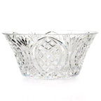 Waterford Crystal Irish Stone Circle Bowl 10" Rosettes Curtis Ireland NEW IN BOX6