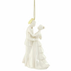 Lenox 2020 Bride & Groom Figurine Wedding Ornament  Always Forever Christmas NEW0
