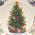 Lenox Switzerland Collector Plate 2024 Christmas Trees Around The World 34th NEW2
