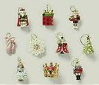 Lenox Nutcracker Ballet Miniature Tree Ornaments Set Of 10 Christmas Clara NEW1