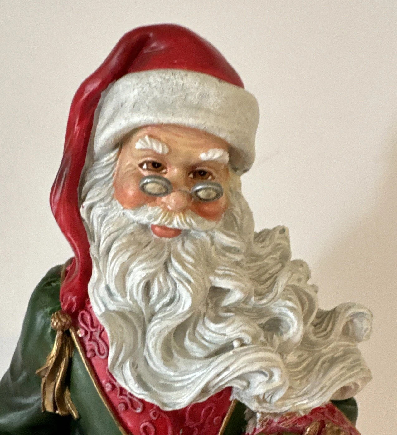 Lenox 2014 Santa Pencil Figurine Annual Clock Shop Countdown to Christmas LE NEW8