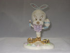Lenox Tweety Bird Easter Artist Figurine Painting Eggs Looney Tunes COA NEW1