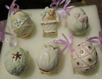 Lenox Easter Miniature Tree with 12 Ornaments Set Eggs Bunny Lamb Chick NEW18