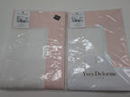 Yves Delorme Walton White  King Duvet Set 3PC  Blush Insert Egyptian Cotton NEW16