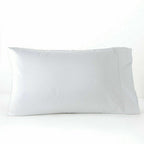 Sferra Leonardo White Twin Sheet Set 3PC 100% Cotton Percale Italy Dorm NEW8
