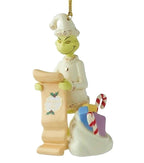 Lenox The Grinch's List Ornament Figurine Ornament Dr Seuss Toys Christmas NEW1