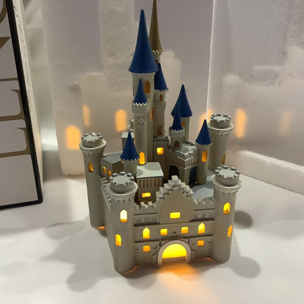 Lenox Disney Princess Cinderella's Lighted Castle Figurine Night Light 8.25" NEW13